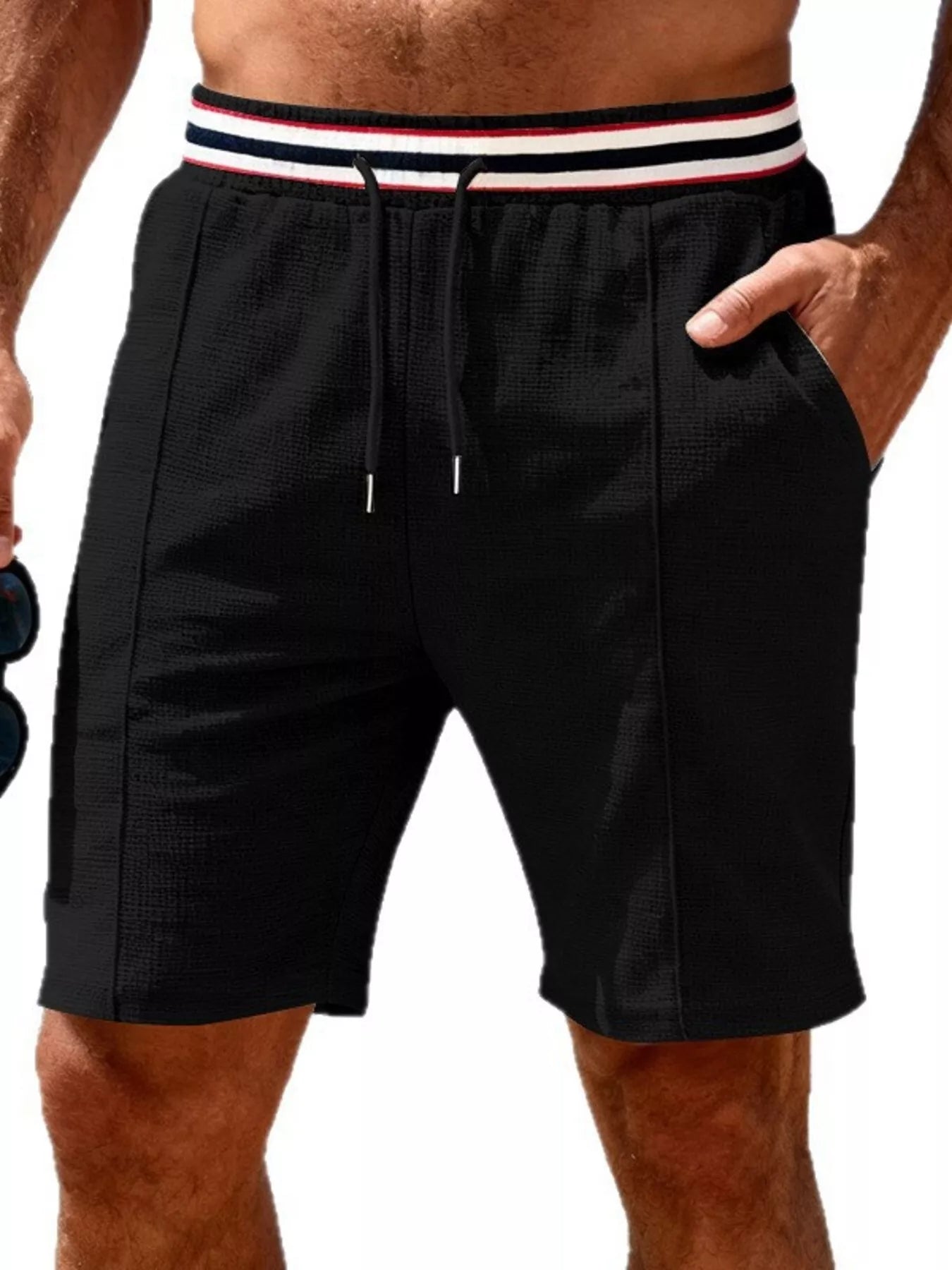mens-full-size-casual-textured-drawstring-shorts-plus-size-04