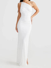 Backless Slit Sleeveless Bodycon Maxi Dress