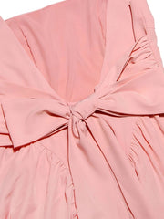 Backless Square Neck Mini Dress