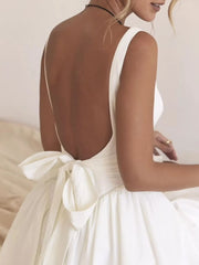 Backless Square Neck Mini Dress