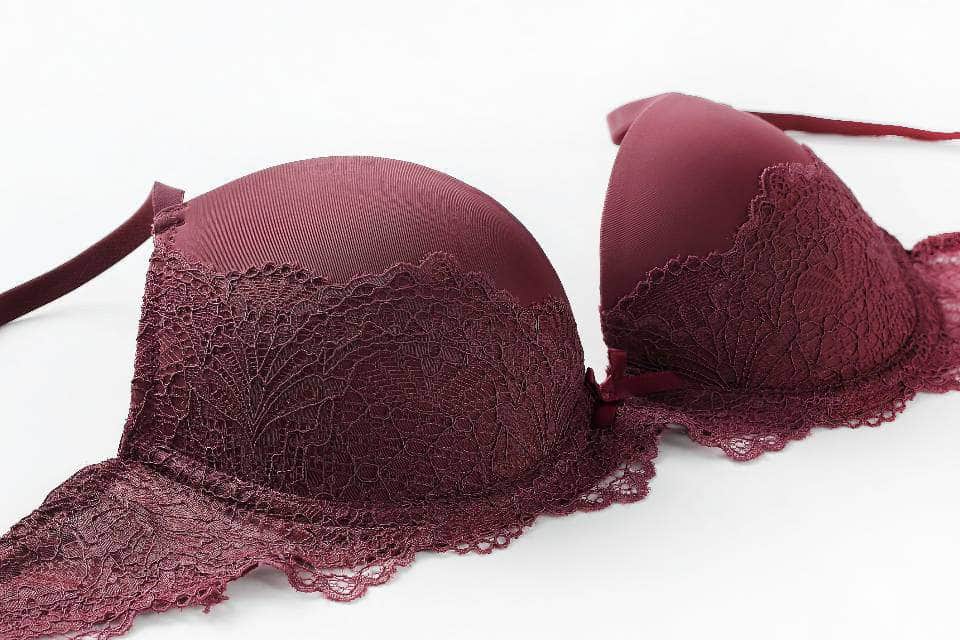 Balconette Floral Lace Detailed Bra Panty Set