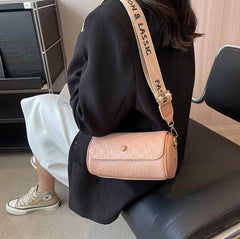 Barrel Shaped Crossbody Bag