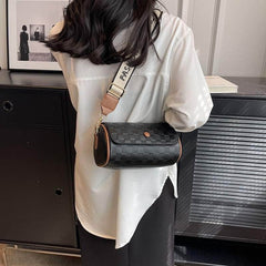 Barrel Shaped Crossbody Bag