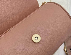 Barrel Shaped Crossbody Bag