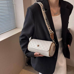 Barrel Shaped Crossbody Bag