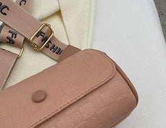 Barrel Shaped Crossbody Bag