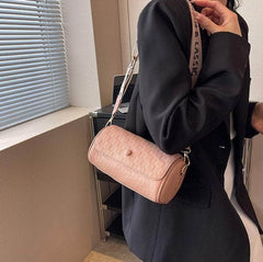 Barrel Shaped Crossbody Bag