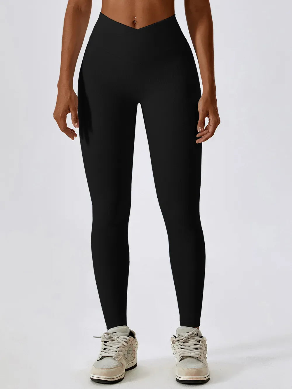 Basic Bae Wide Waistband Active Leggings Black / S