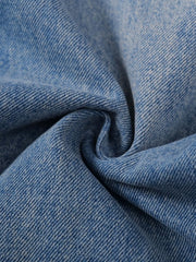 Basic style Oversized Wide leg Jeans