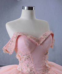 Bead Decor Floral Ball Wedding Dress - 9X7H2