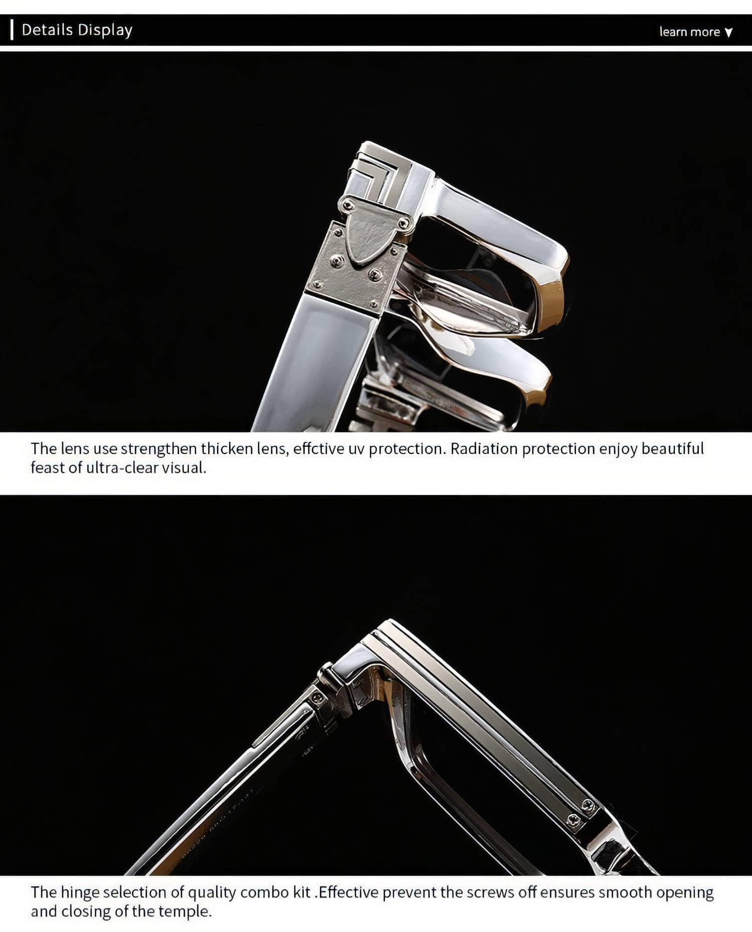 Big Frame Square Eyewear