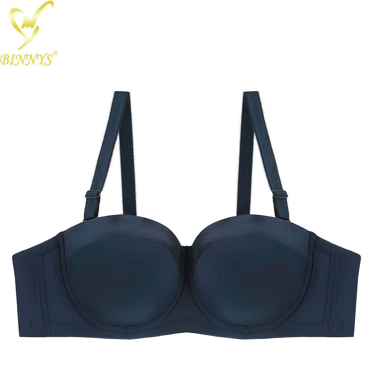 BINNYS D Cup Women's Underwear: Female Lingerie Bras 38D, Big Plus Ladies Brief, Large Size Half Cup Women Bras