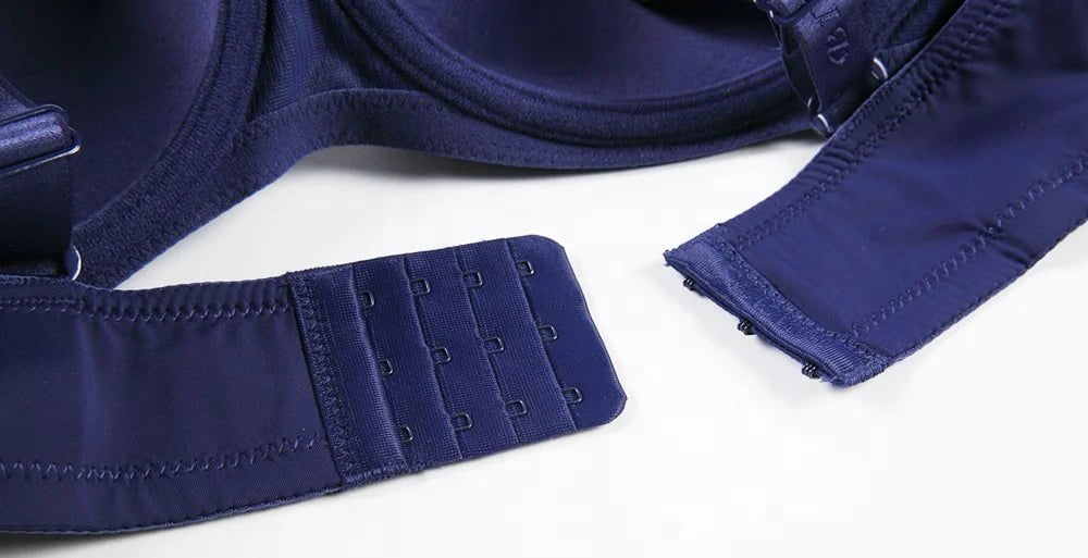 Binnys Women's Bra: E Cup, Top Full Cup, Sexy High Quality, Plus Size Big Cup, Solid Nylon Underwire