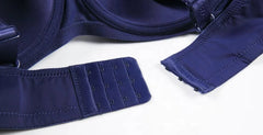 Binnys Women's Bra: E Cup, Top Full Cup, Sexy High Quality, Plus Size Big Cup, Solid Nylon Underwire