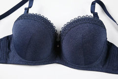 BINNYS Women's Bra: Solid Color, Adjustable Straps, 36D 38D 40D 42D Plus Size with Underwire