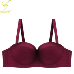 Binnys Women's D Cup Strapless Bra: 38D, Female Lingerie, Plus Size Big Cup, Women's Underwear, Ladies Large Size Women Bras
