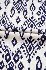 Bohemian Print Wide Leg Jumpsuit