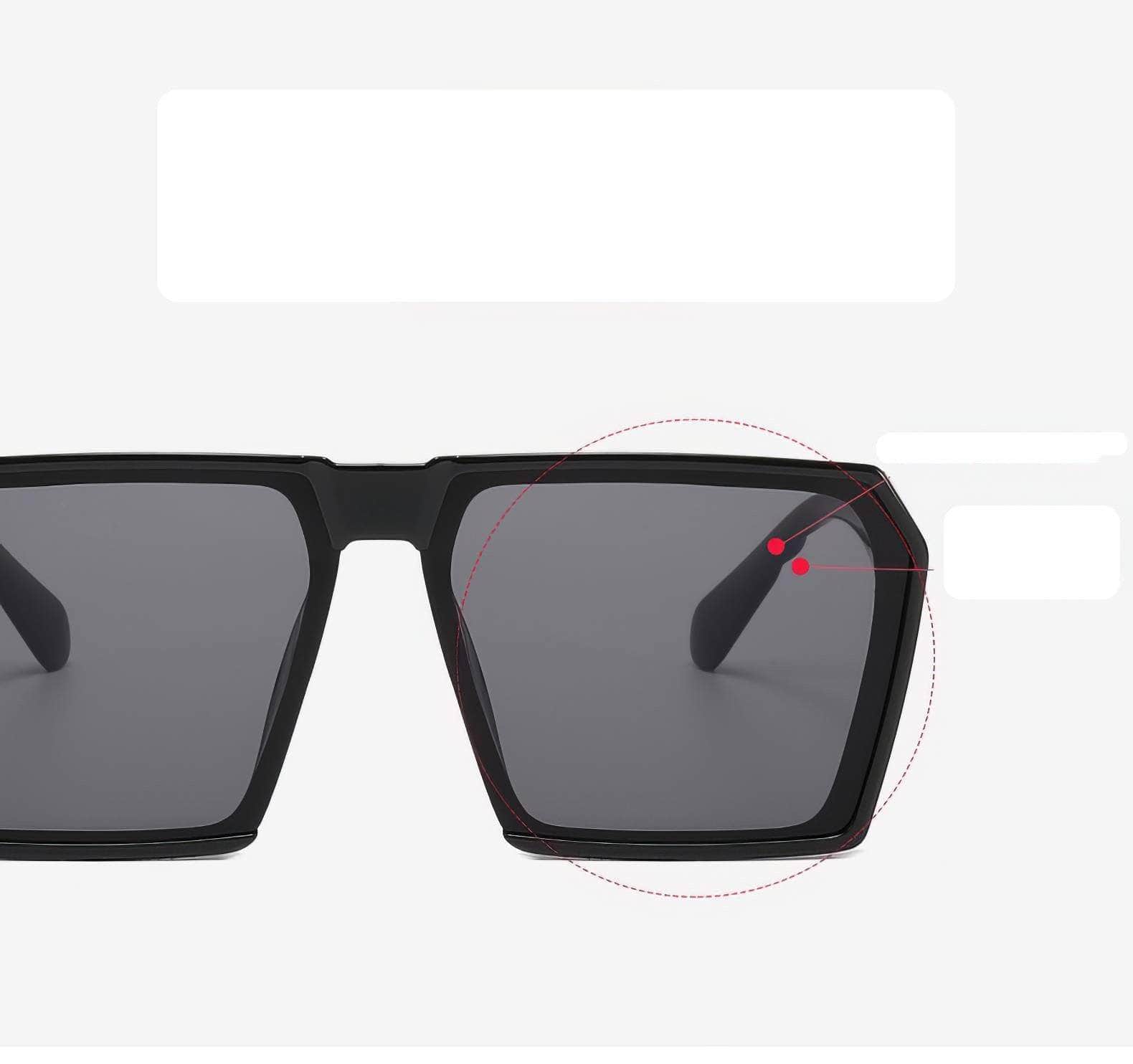 Bold & Stylish Oversized Square Shades Eyewear