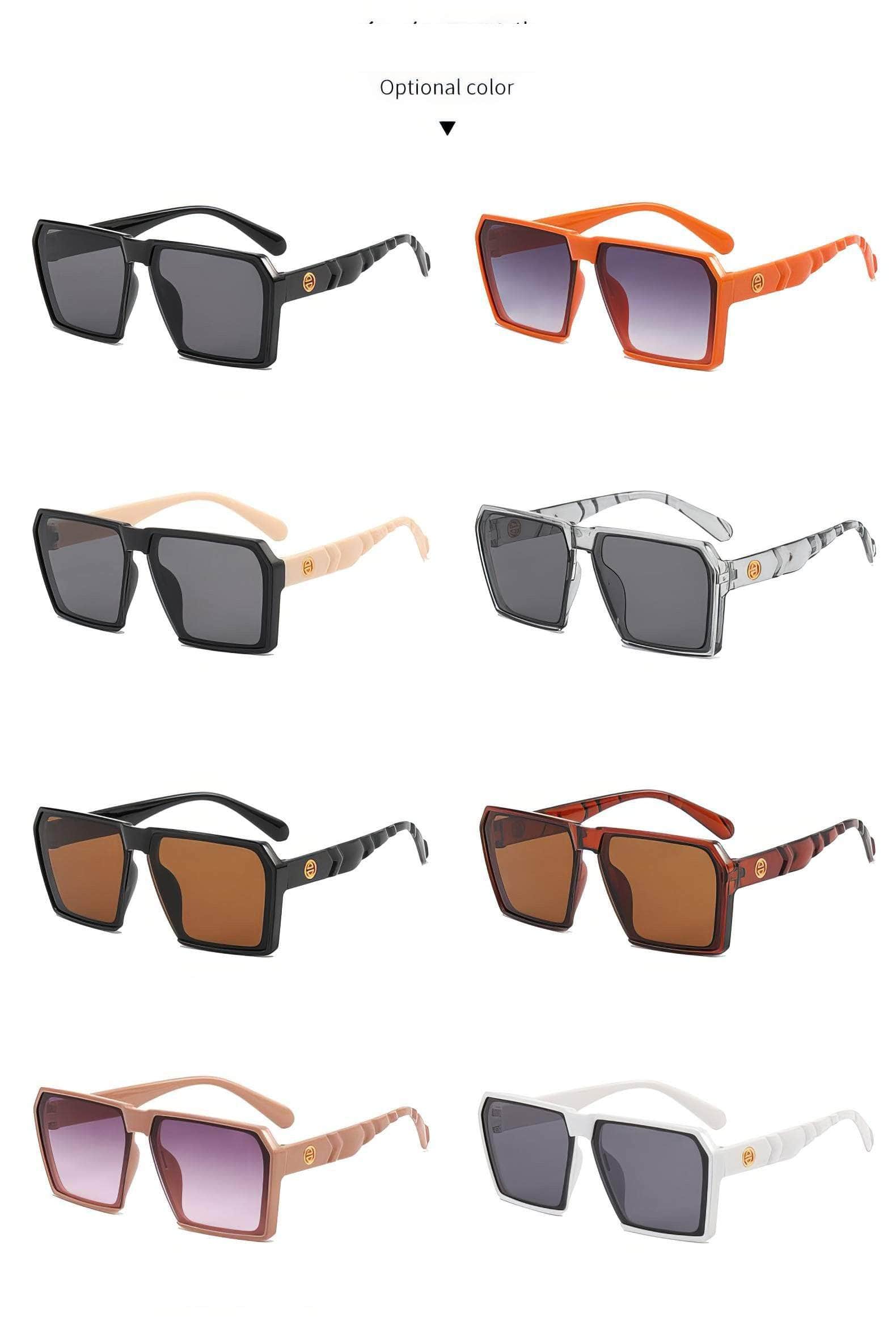 Bold & Stylish Oversized Square Shades Eyewear
