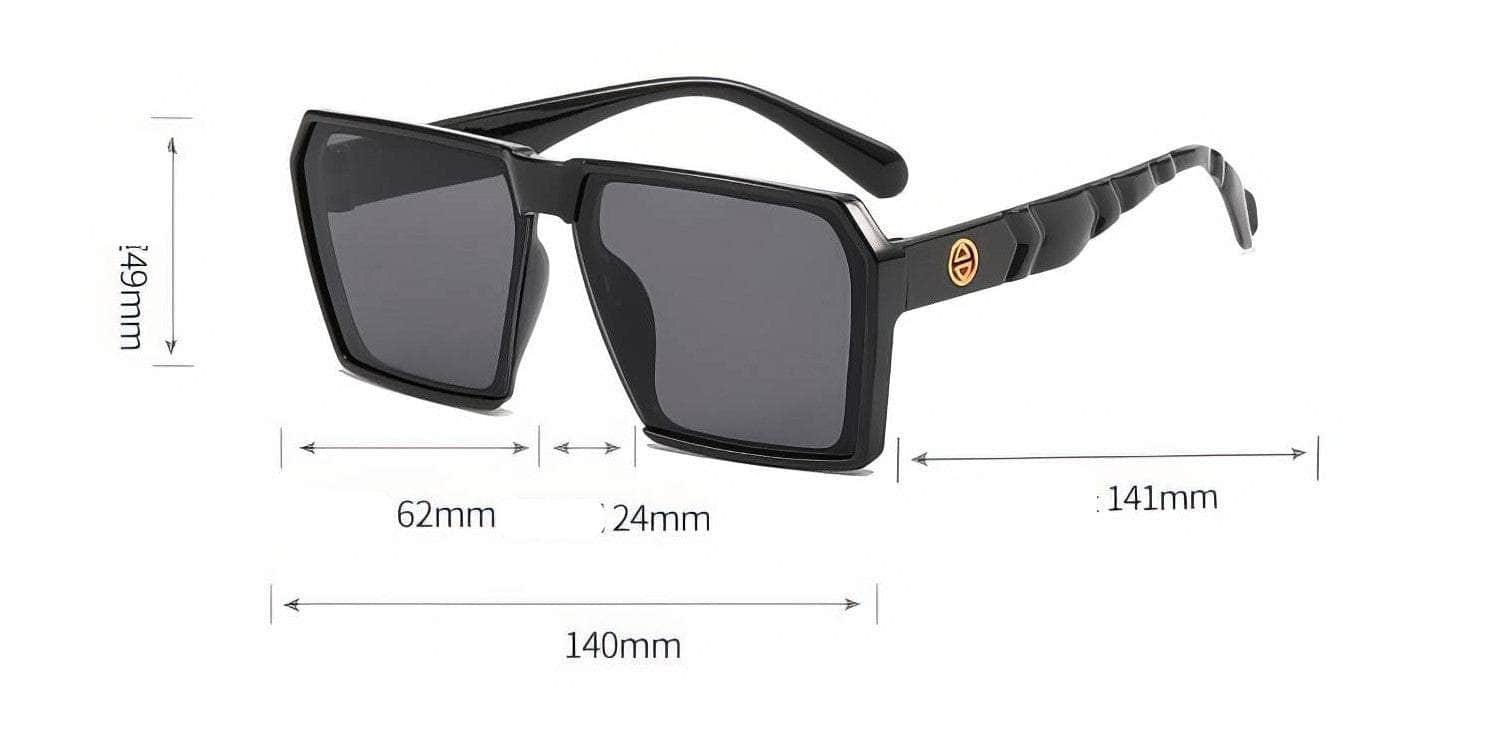 Bold & Stylish Oversized Square Shades Eyewear