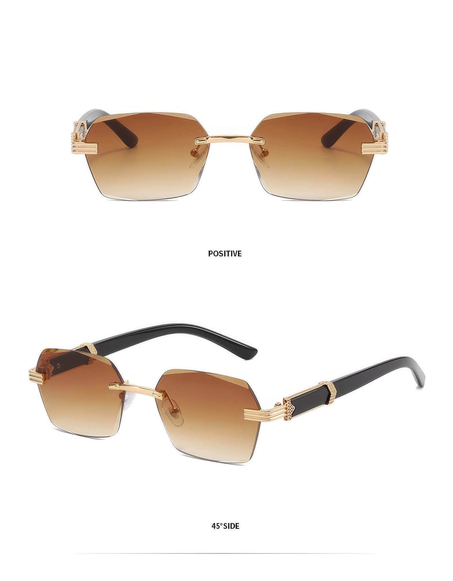 Borderless Tinted Sunglasses