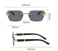 Borderless Tinted Sunglasses