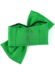 Bow Detail Bandeau Tube Top