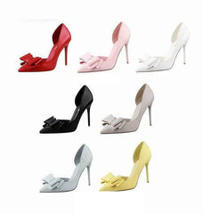 Bow Detailed Stiletto High Heels