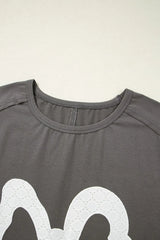 Bow Graphic Short Sleeve T-Shirt