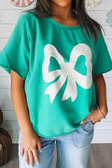 Bow Graphic Short Sleeve T-Shirt