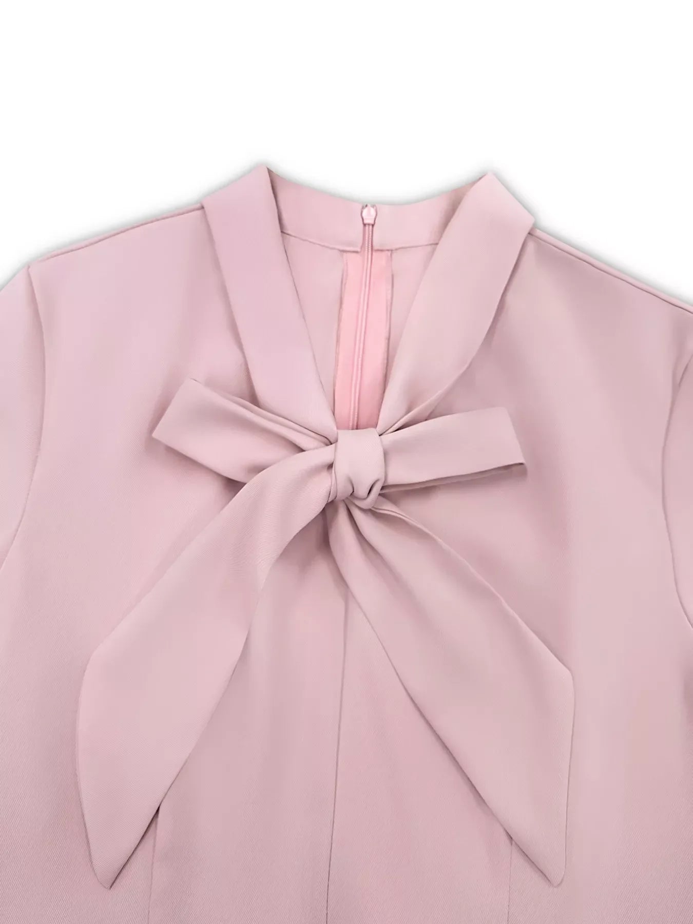 Bow-Knot Long Sleeve Mermaid Dress