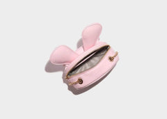 Bunny-Ear Crossbody Mini Handbag