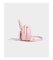 Bunny-Ear Crossbody Mini Handbag