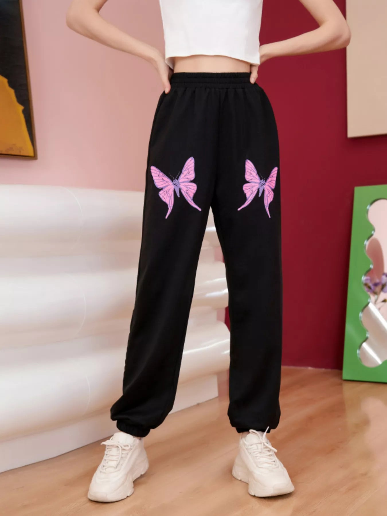 Butterfly Casual Sweatpants