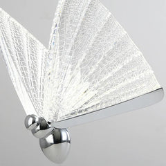 Butterfly LED Pendant Lights: Nordic Hanging Lamp for Bedside, Living, Dining Roomm Kitchen pendente iluminação