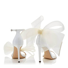 Butterfly Thin Strap Heeled Sandals