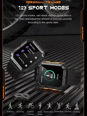 C20 Pro Smartwatch: 1.83" Bluetooth, IP68 Waterproof, Music, Calls, Sports & Fitness