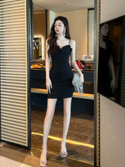 Cami Pleated Bust Mini Dress