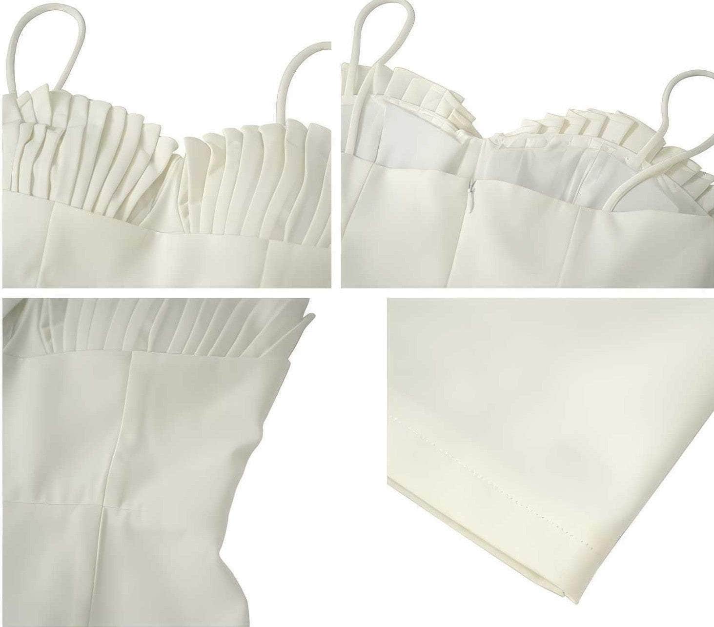 Cami Pleated Bust Mini Dress