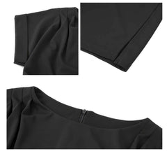 Cap Sleeves Ruffled Bodycon Dress