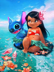 Cartoon Character Canvas Painting: Posters and Prints for Children's Living Room Decor G / 20x30 cm No Frame