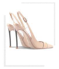 Casadei Women's Blade Slingback Pointed Toe High Heels