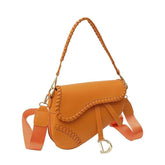 Casual Crossbody Saddle Handbag