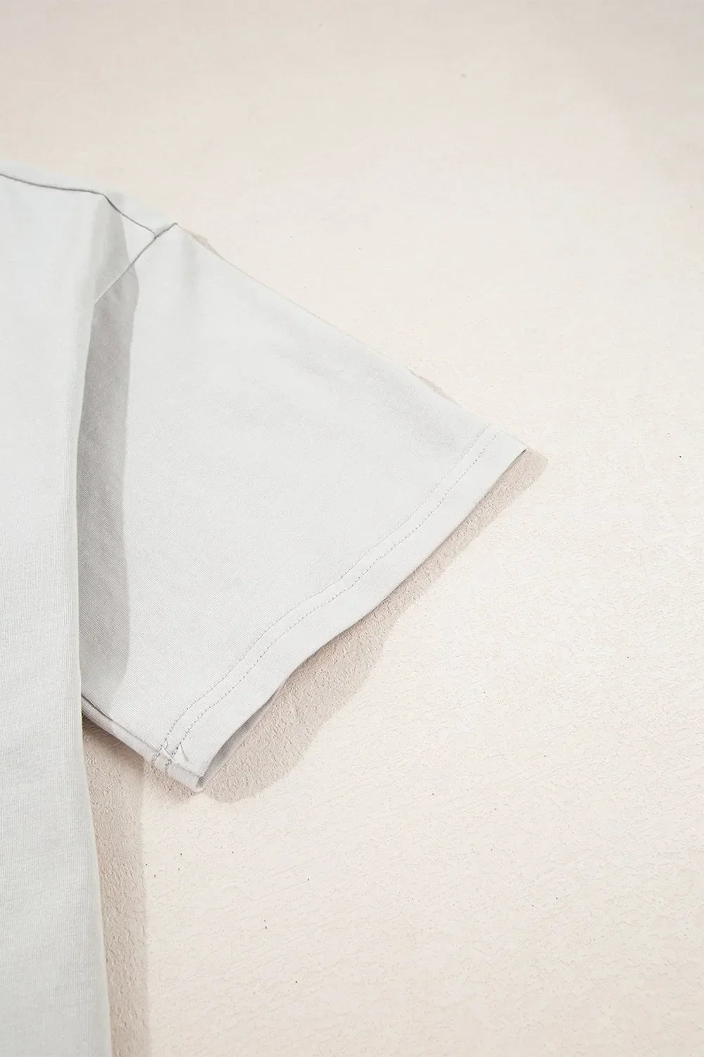 Casual Oversize Bow Drop Shoulder Tunic Casual Tee