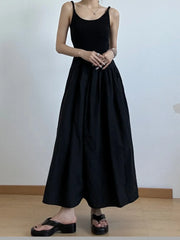 Casual Scoop Neck Cami Dress