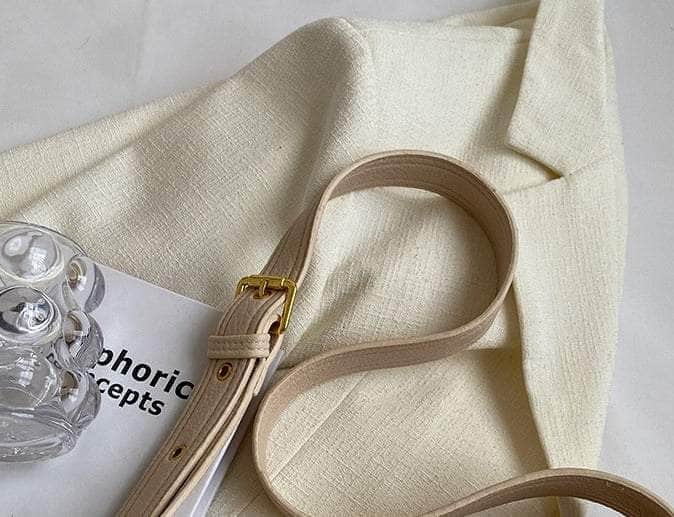 Casual Top Handle Shoulder Leather Bag