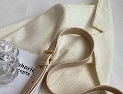 Casual Top Handle Shoulder Leather Bag