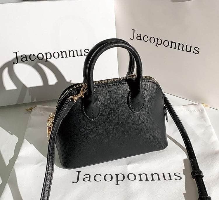 Chic Mini Leather Crossbody Handbag