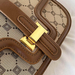 Chic Shoulder Purse with Cute Accessory