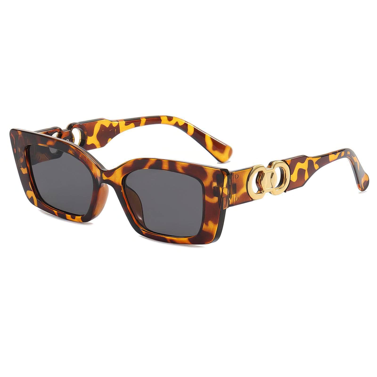 Chunky Candy Sunglasses Sweet Style Bean Ash / Resin
